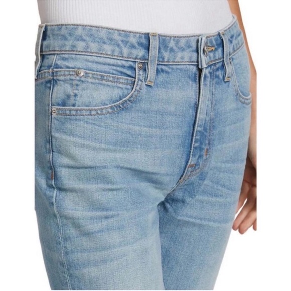 SLVRLAKE Women Lou Lou Slim Jeans Size 27 Light Wash Denim American Dream - Picture 2 of 11